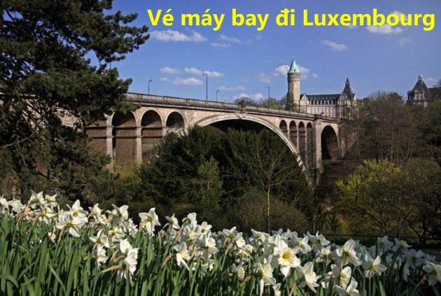 ve may bay di luxembourg